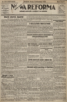 Nowa Reforma. 1925, nr 299
