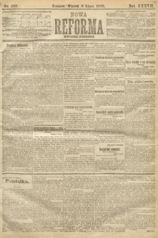 Nowa Reforma (numer poranny). 1918, nr 290