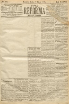 Nowa Reforma (numer poranny). 1918, nr 292