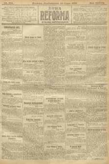 Nowa Reforma (wydanie popołudniowe). 1918, nr 313