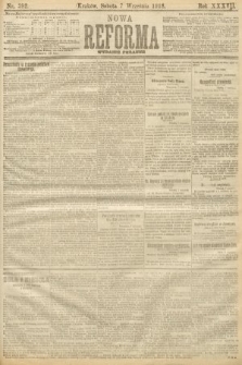 Nowa Reforma (numer poranny). 1918, nr 392