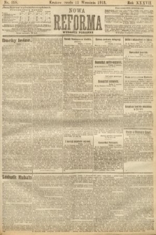 Nowa Reforma (numer poranny). 1918, nr 398