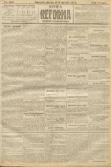 Nowa Reforma (wydanie popołudniowe). 1918, nr 399