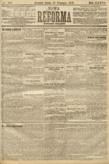 Nowa Reforma (numer poranny). 1918, nr 410