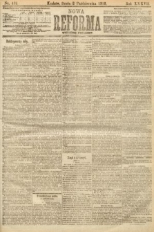 Nowa Reforma (numer poranny). 1918, nr 434