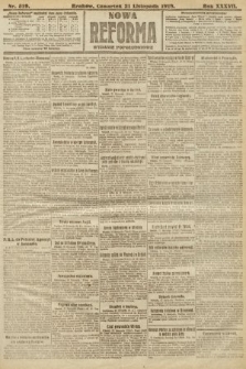 Nowa Reforma (wydanie popołudniowe). 1918, nr 519