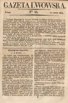 Gazeta Lwowska. 1832, nr 33