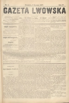 Gazeta Lwowska. 1907, nr 4