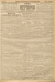 Nowa Reforma (wydanie popołudniowe). 1919, nr 21