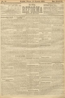 Nowa Reforma (wydanie poranne). 1919, nr 34