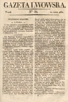 Gazeta Lwowska. 1832, nr 34