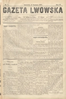 Gazeta Lwowska. 1907, nr 7