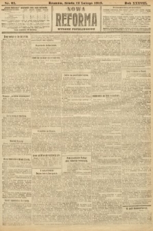 Nowa Reforma (wydanie popołudniowe). 1919, nr 61