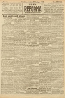Nowa Reforma (wydanie popołudniowe). 1919, nr 77