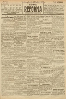 Nowa Reforma (wydanie popołudniowe). 1919, nr 85