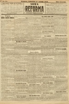 Nowa Reforma (wydanie popołudniowe). 1919, nr 87