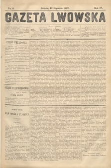 Gazeta Lwowska. 1907, nr 9