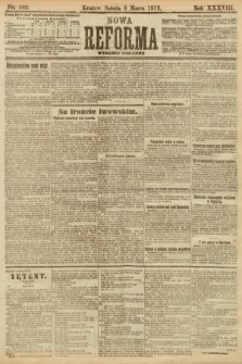 Nowa Reforma (wydanie poranne). 1919, nr 102