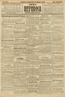 Nowa Reforma (wydanie popołudniowe). 1919, nr 111