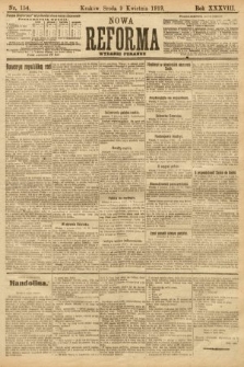 Nowa Reforma (wydanie poranne). 1919, nr 154