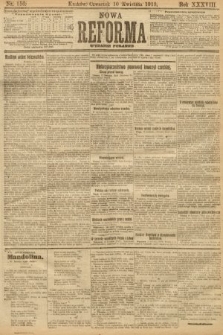 Nowa Reforma (wydanie poranne). 1919, nr 156