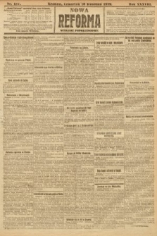Nowa Reforma (wydanie popołudniowe). 1919, nr 157