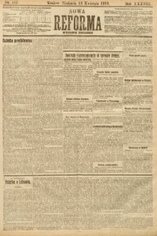 Nowa Reforma (wydanie poranne). 1919, nr 162