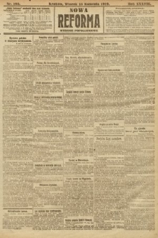 Nowa Reforma (wydanie popołudniowe). 1919, nr 165