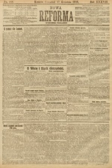 Nowa Reforma (wydanie poranne). 1919, nr 168