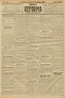 Nowa Reforma (wydanie popołudniowe). 1919, nr 171
