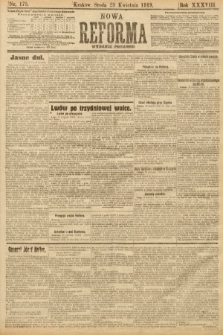 Nowa Reforma (wydanie poranne). 1919, nr 175