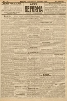 Nowa Reforma (wydanie popołudniowe). 1919, nr 178
