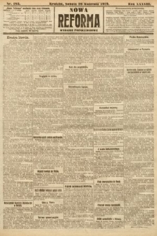 Nowa Reforma (wydanie popołudniowe). 1919, nr 182
