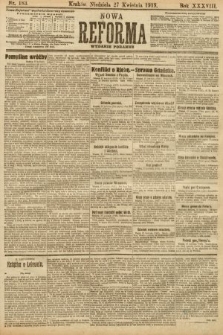 Nowa Reforma (wydanie poranne). 1919, nr 183