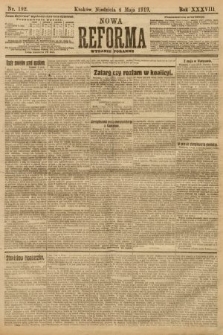Nowa Reforma (wydanie poranne). 1919, nr 192