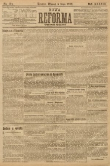 Nowa Reforma (wydanie poranne). 1919, nr 194
