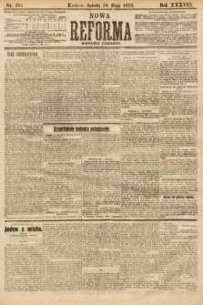 Nowa Reforma (wydanie poranne). 1919, nr 201