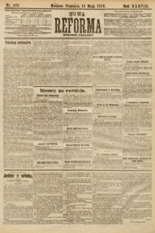 Nowa Reforma (wydanie poranne). 1919, nr 203