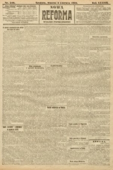 Nowa Reforma (wydanie popołudniowe). 1919, nr 240