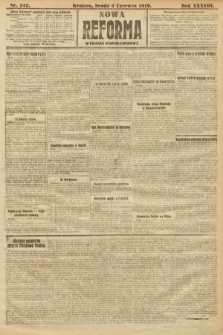 Nowa Reforma (wydanie poranne). 1919, nr 242