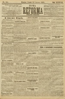 Nowa Reforma (wydanie poranne). 1919, nr 255