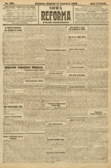 Nowa Reforma (wydanie popołudniowe). 1919, nr 262