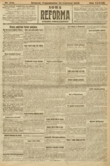 Nowa Reforma (wydanie popołudniowe). 1919, nr 270