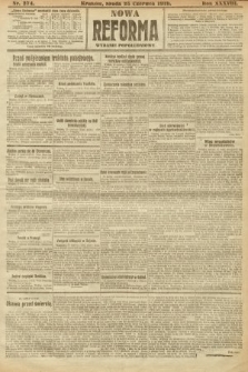 Nowa Reforma (wydanie popołudniowe). 1919, nr 274