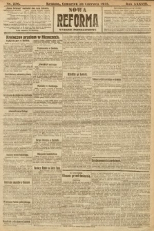 Nowa Reforma (wydanie popołudniowe). 1919, nr 276