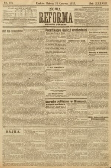 Nowa Reforma (wydanie poranne). 1919, nr 279