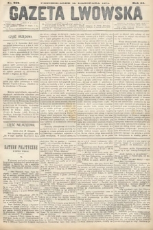 Gazeta Lwowska. 1874, nr 262