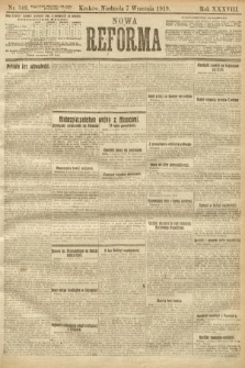 Nowa Reforma. 1919, nr 349