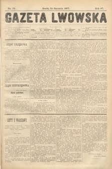 Gazeta Lwowska. 1907, nr 18