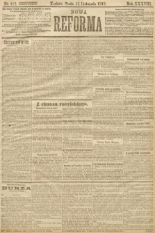 Nowa Reforma. 1919, nr 412
